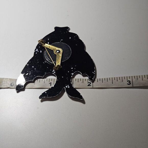 **Sale** Vintage Whimsical Plastic Fish Brooch Marked MADE IN W GERMANY - Picture 5 of 10